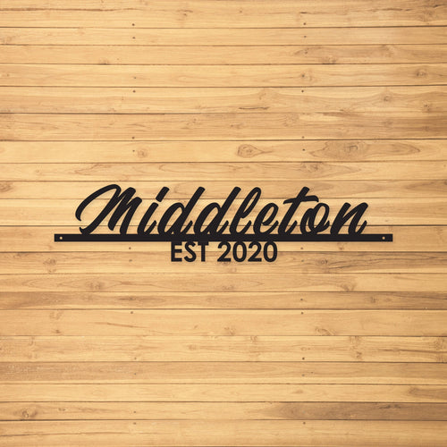 Custom Metal Sign, Metal Signs Personalized,personalized Metal Sign, Outdoor Signs, Last Name Sign, House Sign Laser Cut Metal Signs Custom Gift Ideas