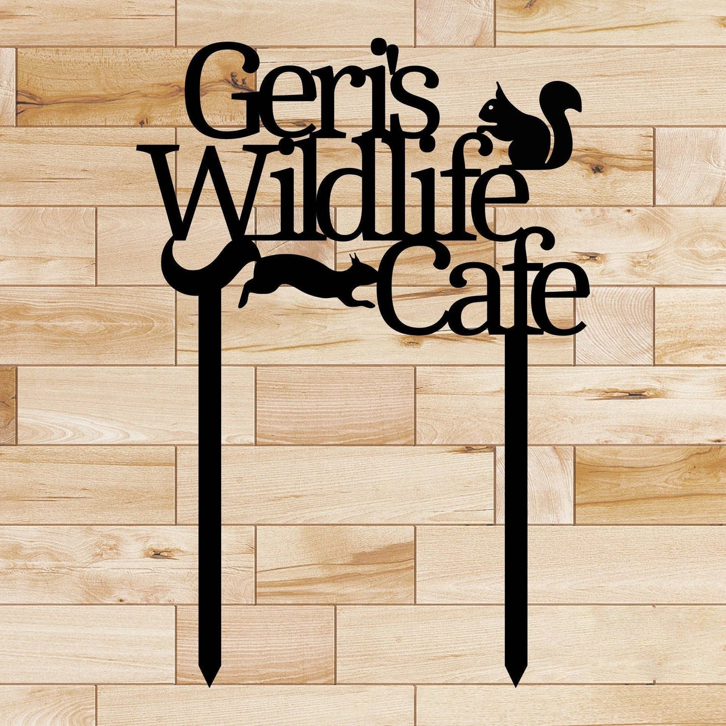New Large Size Custom Garden Sign Plasma Cut Steel Sign Metal Sign Cut Metal Sign Wall Metal Sign