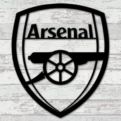 Arsenal Metal Wall Art, Metal Sign Wall Decor, Cut Metal Sign, Metal Wall Art, Metal House Sign Laser Cut Metal Signs Custom Gift Ideas