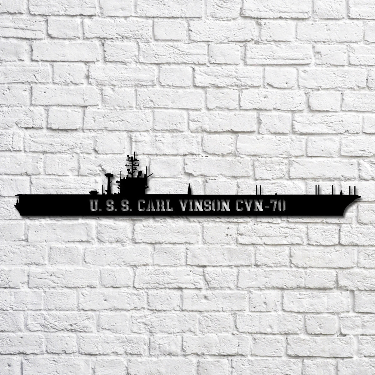 U.s.s. Carl Vinson Cvn70 Navy Ship Metal Art, Custom Us Navy Ship Cut Metal Sign, Gift For Navy Veteran, Navy Ships Silhouette Metal Art, Navy Home Decor Laser Cut Metal Signs Custom Gift Ideas