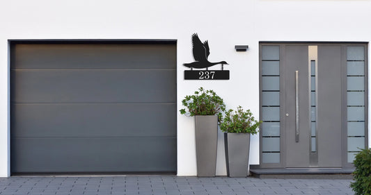 Custom Metal House Number Sign, Custom House Number, Metal House Numbers, Address Plaque, Housewarming - metal sign