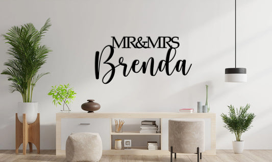 Mr Mrs Last Name Sign, Custom Wedding, Last Name, Name Sign, Wedding Backdrop, Custom Wedding Decor - wedding detail