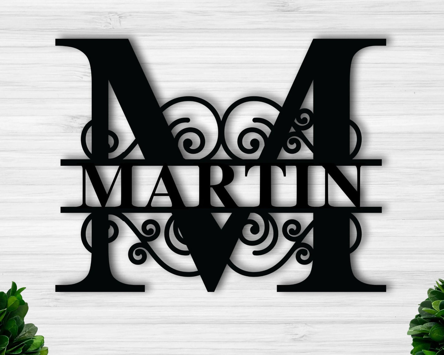 Personalized Family Name Metal Sign Metal Name Sign Metal Sign For Home Metal Signs With Last Names Front Porch Sign