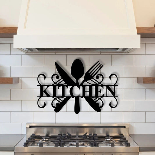 Custom Metal Kitchen Sign, Nana's Kitchen Metal Sign, Personalized Kitchen Signs, Mom's Kitchen, Kitchen - metal sign