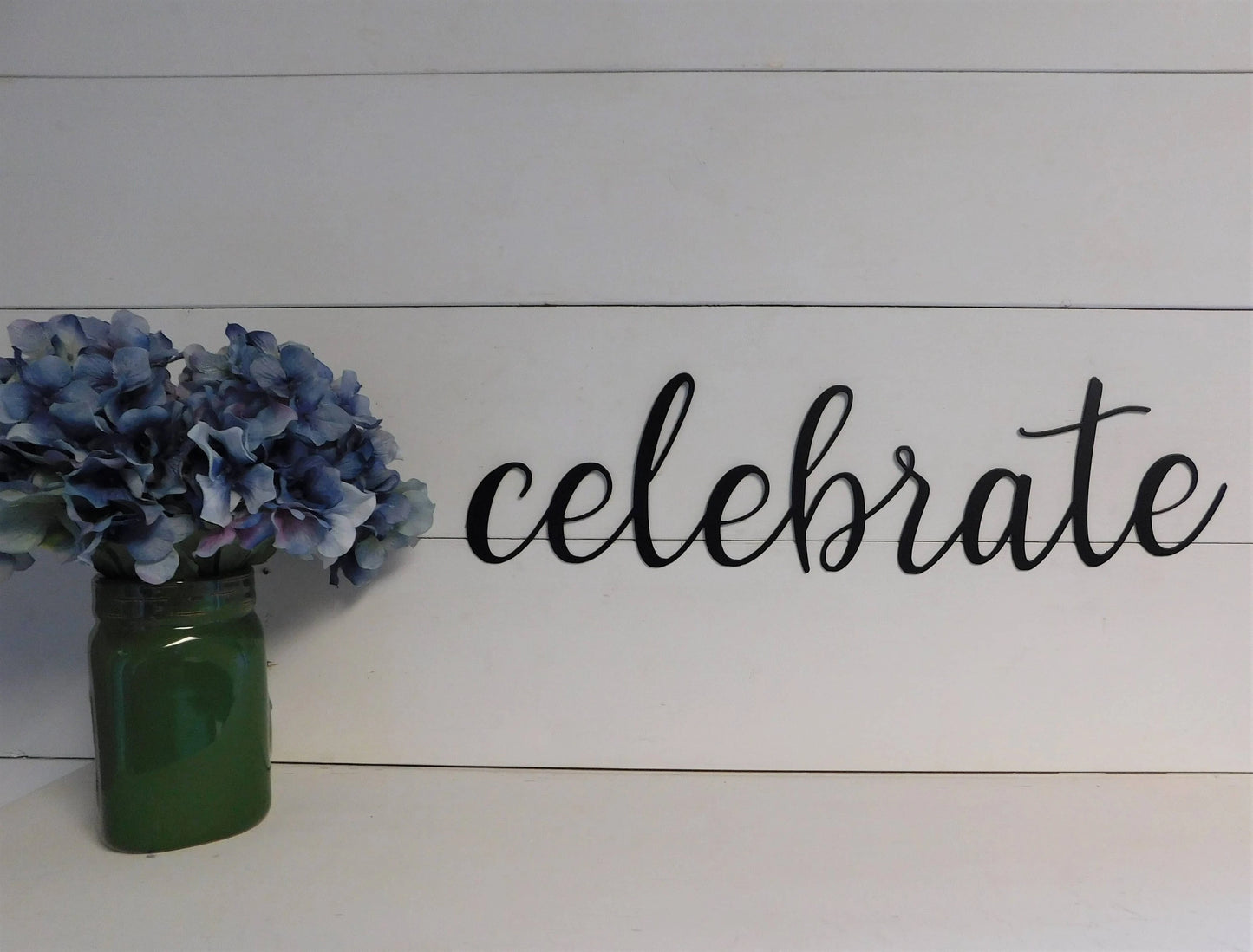 Celebrate Sign Metal Celebrate Sign Rustic Word Art Sign Metal Signs Gallery Wall Signs