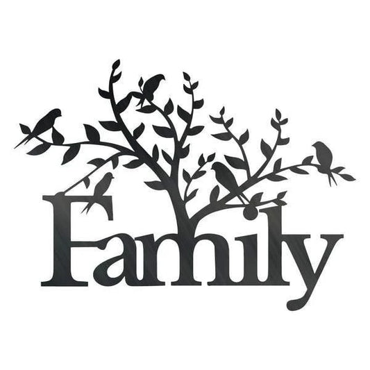 Family Tree Customized Metal Signs Custom Metal Sign Custom Signs Metal Sign - 8 inches - metal sign