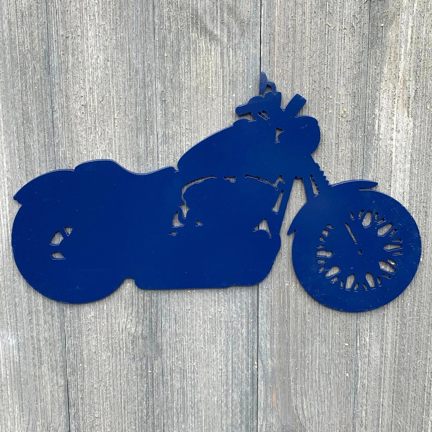 Motorcycle Metal Sign Cutout Cut Metal Sign Wall Metal Art