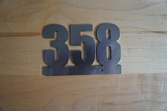Metal Address Sign, Custom Address Sign, Custom Metal Signs, Metal House Numbers, Personalized Address - metal sign