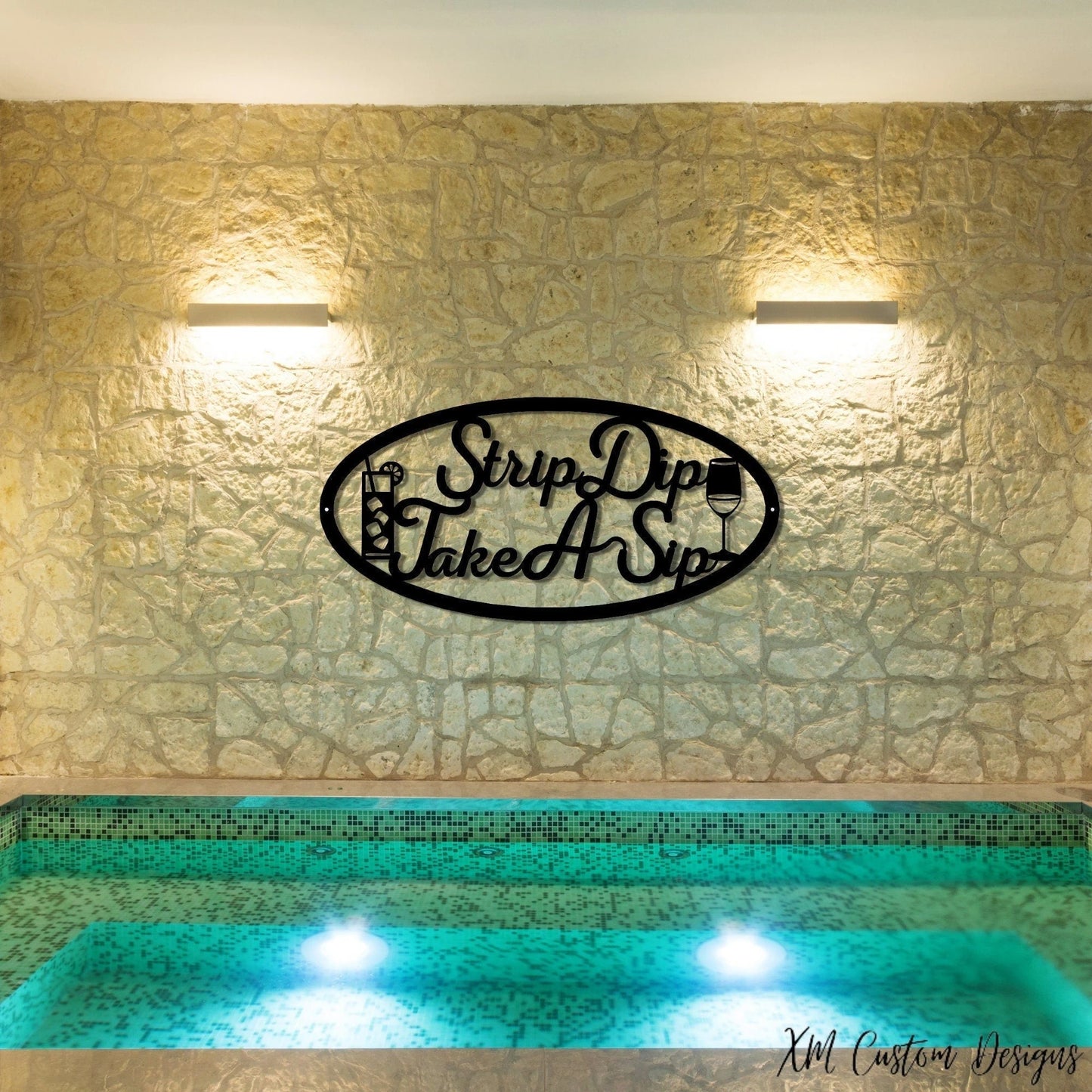 Hot Tub Metal Sign Pool Wall Decoration Outdoor Metal Decor Non Rust Metal Sign Bathroom Sign Decor Pool Bar Decor Funny Hot Tub Sign