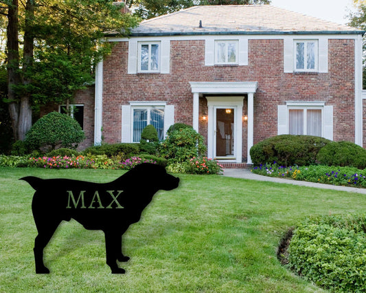 Asian Sheep Dog Sign Front Yard Dog Sign Front Yard Sign Asian Sheep Dog Metal Sign Dog Sign Dog Lover Sign Pet Owner Gift Sheep Dog