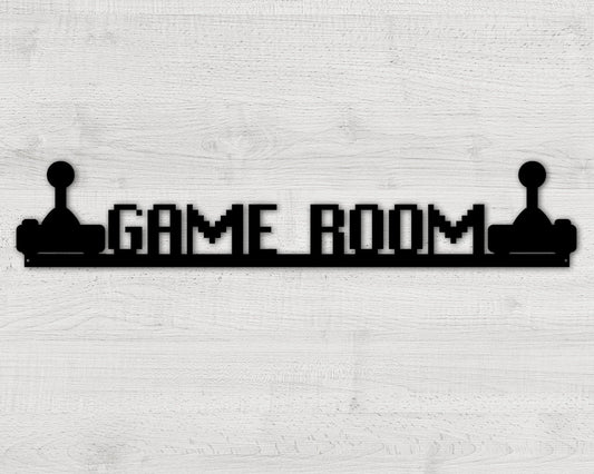 Game Room Sign, Personalized Arcade Sign, Game Room Decor, Metal Arcade Sign, Garage Sign, Man Cave Sign - metal sign