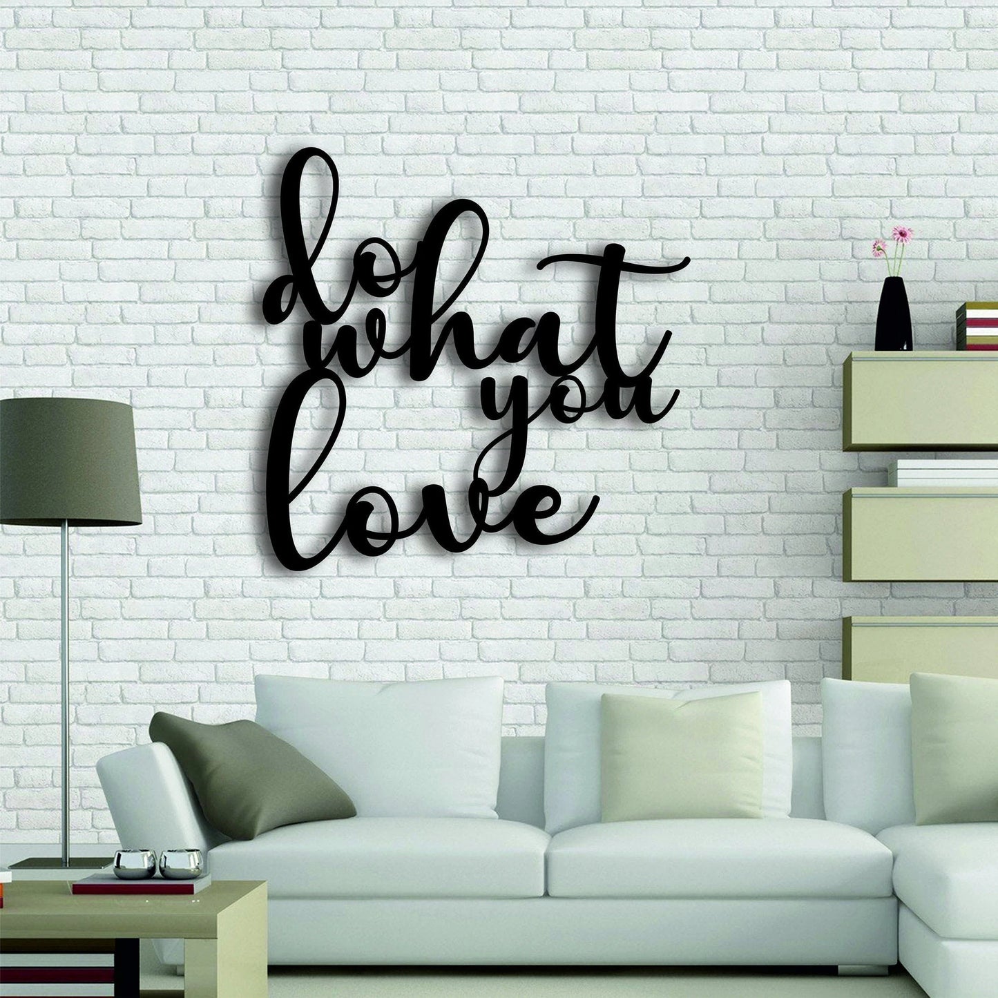 Do What You Love Motivational Wall Decor Kitchen Wall Signs Metal Letters Metal Wall Decor Hanging Housewarming Gift