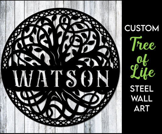 Metal Tree Of Life With Family Name, Family Name Tree, Family Christmas Gift, Personalized Christmas - wedding detail
