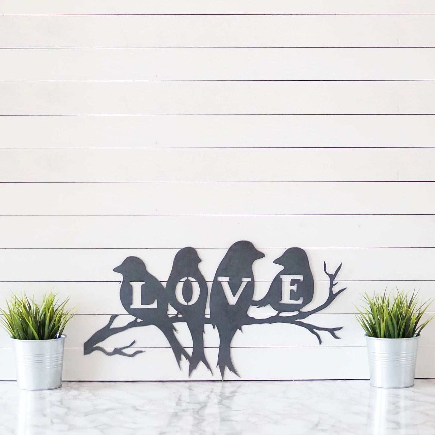 Love Birds Metal Art Bird Bird