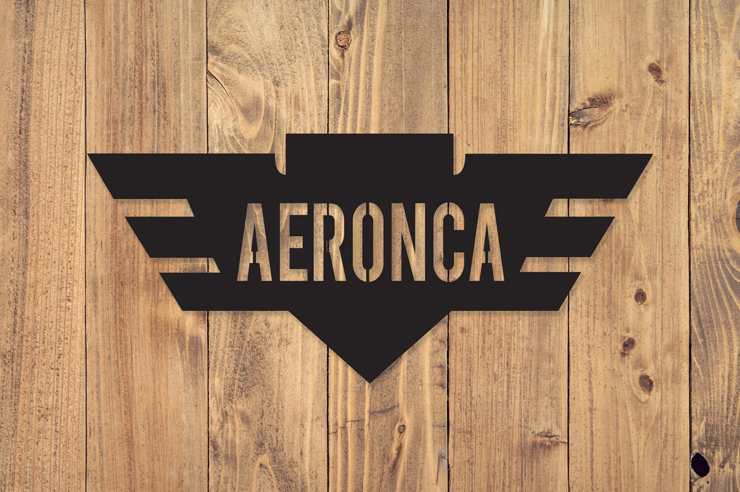 Aeronca Metal Sign Metal Name Sign Aviation Sign Metal Signs