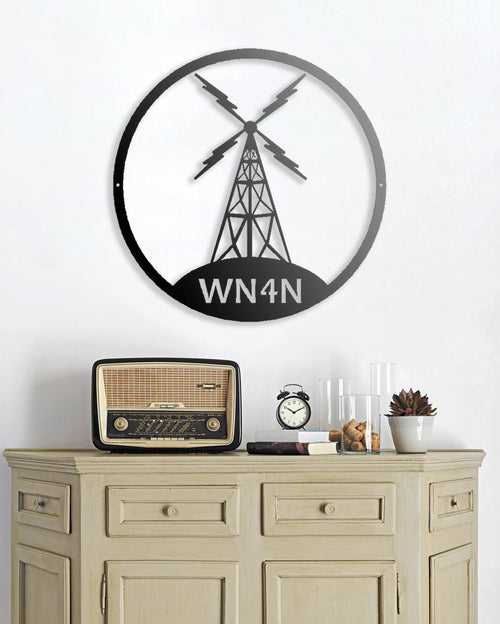 Ham Radio Gifts, Personalized Gifts, Amateur Radio, Ham Radio Call Sign Laser Cut Metal Signs Custom Gift Ideas