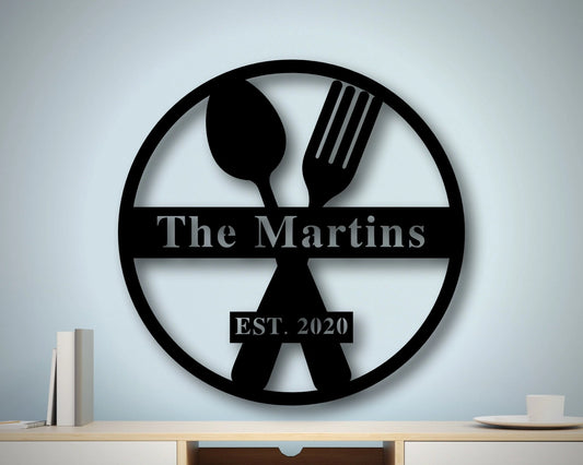 Personalized Metal Kitchen Sign, Chef Sign, Kitchen Metal Signs, Personalized Kitchen Sign, Chef Party - metal sign