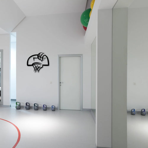 Basketball Hoop Sign Kids Room Decor Basketball Coach's Gift Sports Decor Father's Day Gift For Him Sports Sign