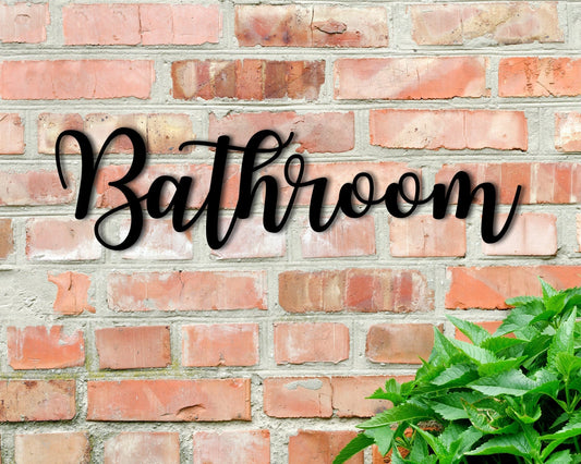 Bathroom Metal Sign Outdoor Bathroom Sign Metal Bathroom Signs Bathroom Wall Decor Bathroom Signs Bathroom Decor Bathroom Wall Art