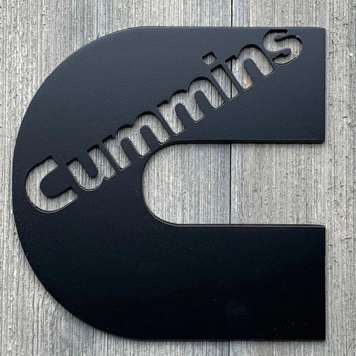 Cummins Metal Sign Cutout, Cut Metal Sign, Wall Metal Art Laser Cut Metal Signs Custom Gift Ideas