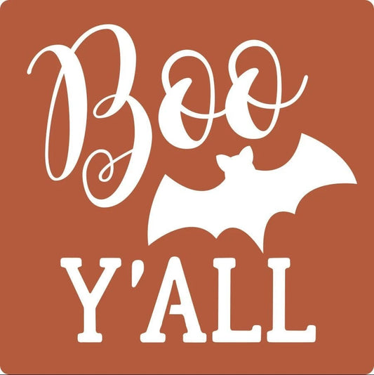 Yard Stake Halloween Themed Plasma Cut Metal Boo Metal Sign Cut Metal Sign Wall Metal Sign