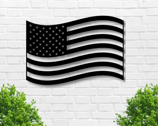 Metal American Flag American Flag Gift For Man America Flag Metal Gifts For Military America Flag Marine Veterans Day Gift Patriotic - 8 inches - metal sign