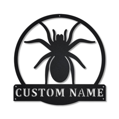 Personalized Tarantula Monogram Metal Sign Art, Custom Tarantula Metal Sign, Tarantula Gifts Funny, Animal Gift, Animal Custom, Laser Cut Metal Signs Custom Gift Ideas