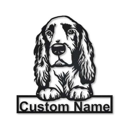 Personalized Field Spaniel Dog Metal Sign Art, Custom Field Spaniel Dog Metal Sign, Dog Gift, Birthday - metal sign