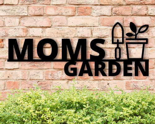 Custom Metal Garden Name Sign Custom Garden Sign Gift For Her Garden Sign Metal Sign Name Sign Personalized Sign, Laser Cut Metal Signs Custom Gift Ideas