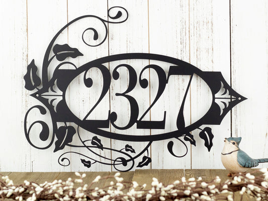 House Number Metal Sign, Address Sign, Address Plaque, Outdoor Sign, Custom Sign, House Numbers, Custom - metal sign