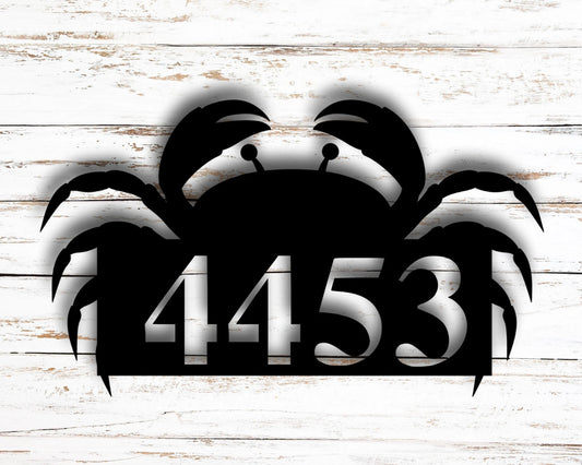 Address Sign House Numbers House Number Plaque Custom Metal Address Sign Beach House Numbers Coastal Door Number Sign Custom Address