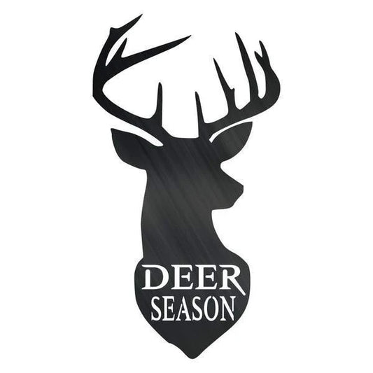 Deer Season Customized Metal Signs Custom Metal Sign Custom Signs Metal Sign - 8 inches - metal sign