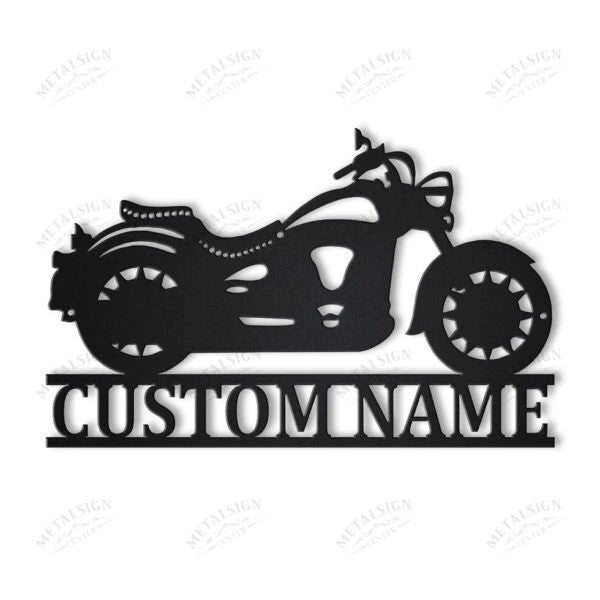 Motorcycle Personalized Metal Wall Decor Iv, Cut Metal Sign, Metal Wall Art, Metal House Sign, Metal Laser Cut Metal Signs Custom Gift Ideas