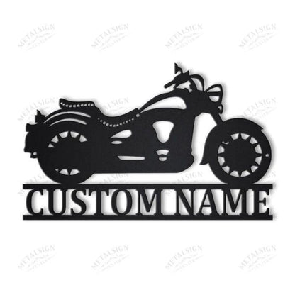 Motorcycle Personalized Metal Wall Decor Iv, Cut Metal Sign, Metal Wall Art, Metal House Sign, Metal Laser Cut Metal Signs Custom Gift Ideas