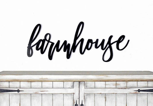 Nursery Name Sign Metal Name Sign Custom Metal Name Sign Name Sign Cursive Letter Sign Metal Cursive Letters farmhouse Decor - 8 inches - metal sign
