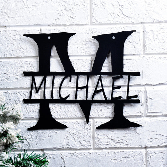 Personalized Metal Sign,custom,last Name Sign,funny Gift,christmas Gift,new Parents Gift,valentines Day - metal sign