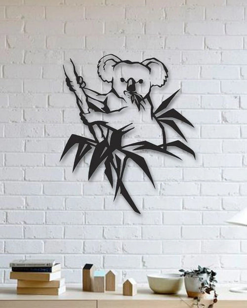 Koala Tree Decor Wall Art Cut Metal Sign Laser Cut Metal Signs Custom Gift Ideas