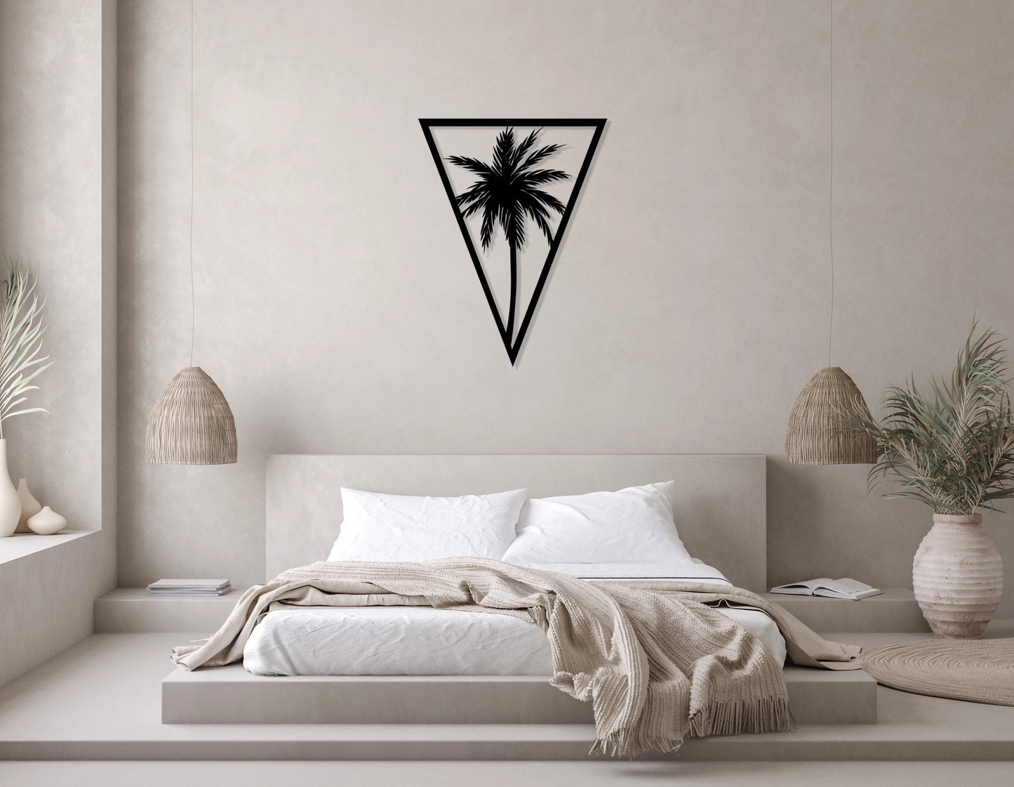 Palm Tree Metal Wall Art, Metal Wall Decor, Housewarming Gift, Home Decor, Office Decor, Farmhouse Decor, Outdoor Wall Decor, Metal Laser Cut Metal Signs Custom Gift Ideas