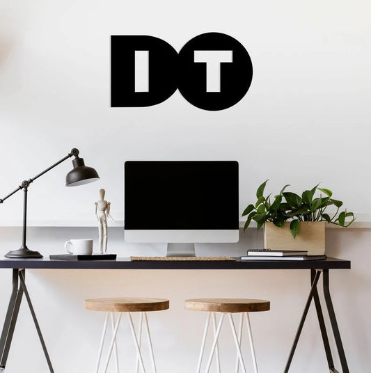 DO IT Gift Motivation Wall Art Decor Cut Metal Sign Laser Cut Metal Signs Custom Gift Ideas - 8 inches - metal sign