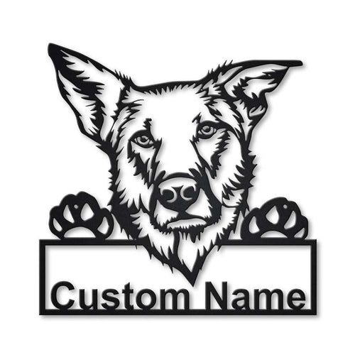 Personalized Chinook Dog Metal Sign Art, Custom Chinook Dog Metal Sign, Dog Gift, Birthday Gift, Animal Funny, Laser Cut Metal Signs Custom Gift Ideas