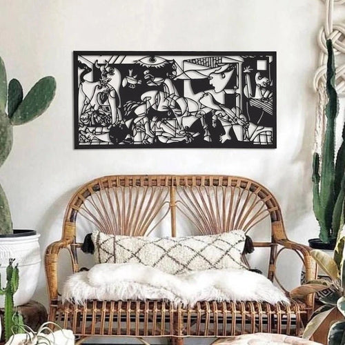 Guernica Large Framed Wall Art Extra Large Wall Decor Living Room Wall Art Guernica Wall Art Pablo Picasso Art