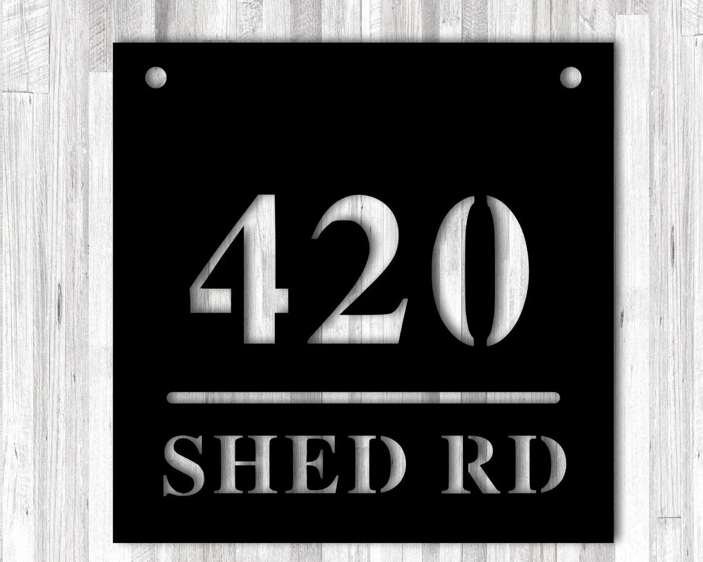 Personalized Metal Address Sign, Modern Address Sign, Metal House Numbers, Address Plaque, House Warming Gift, Minimalist Address Sign, Laser Cut Metal Signs Custom Gift Ideas