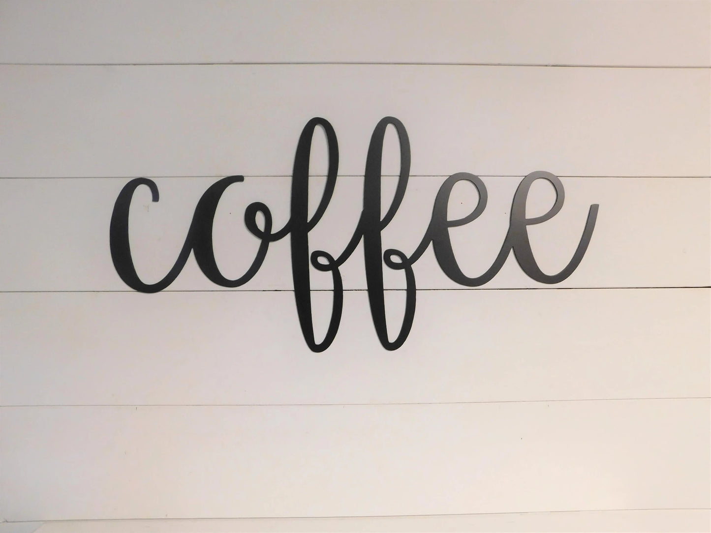 Coffee Sign Metal Coffee Sign Rustic Word Art Sign Coffee Bar Decor Coffee Gift