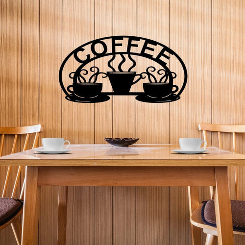 Coffee Sign Wall Decor Metal Sign Metal Art