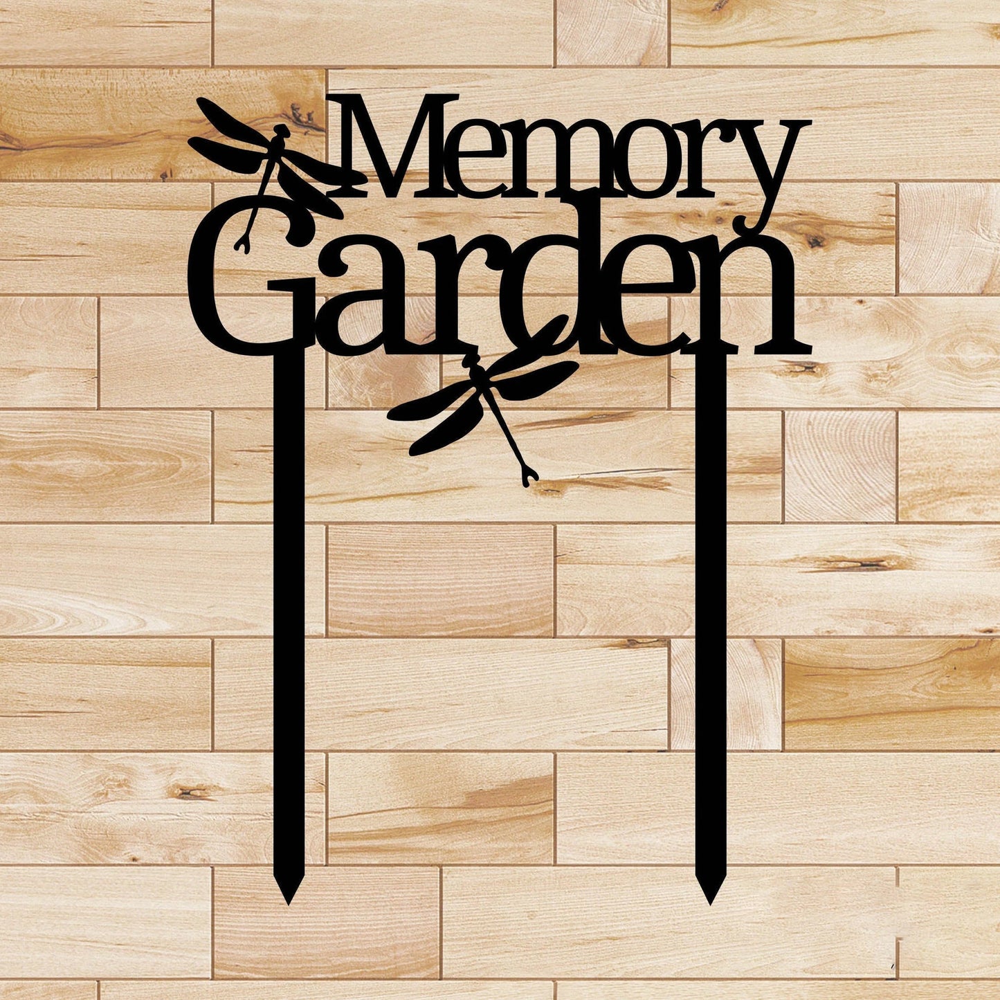 Memory Garden Metal Sign Cut Metal Sign Wall Metal Sign