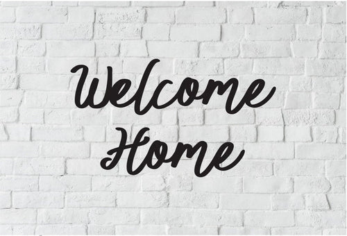 Welcome Home Metal Art Welcome Welcome Home Wall Decor Welcome Home Metal