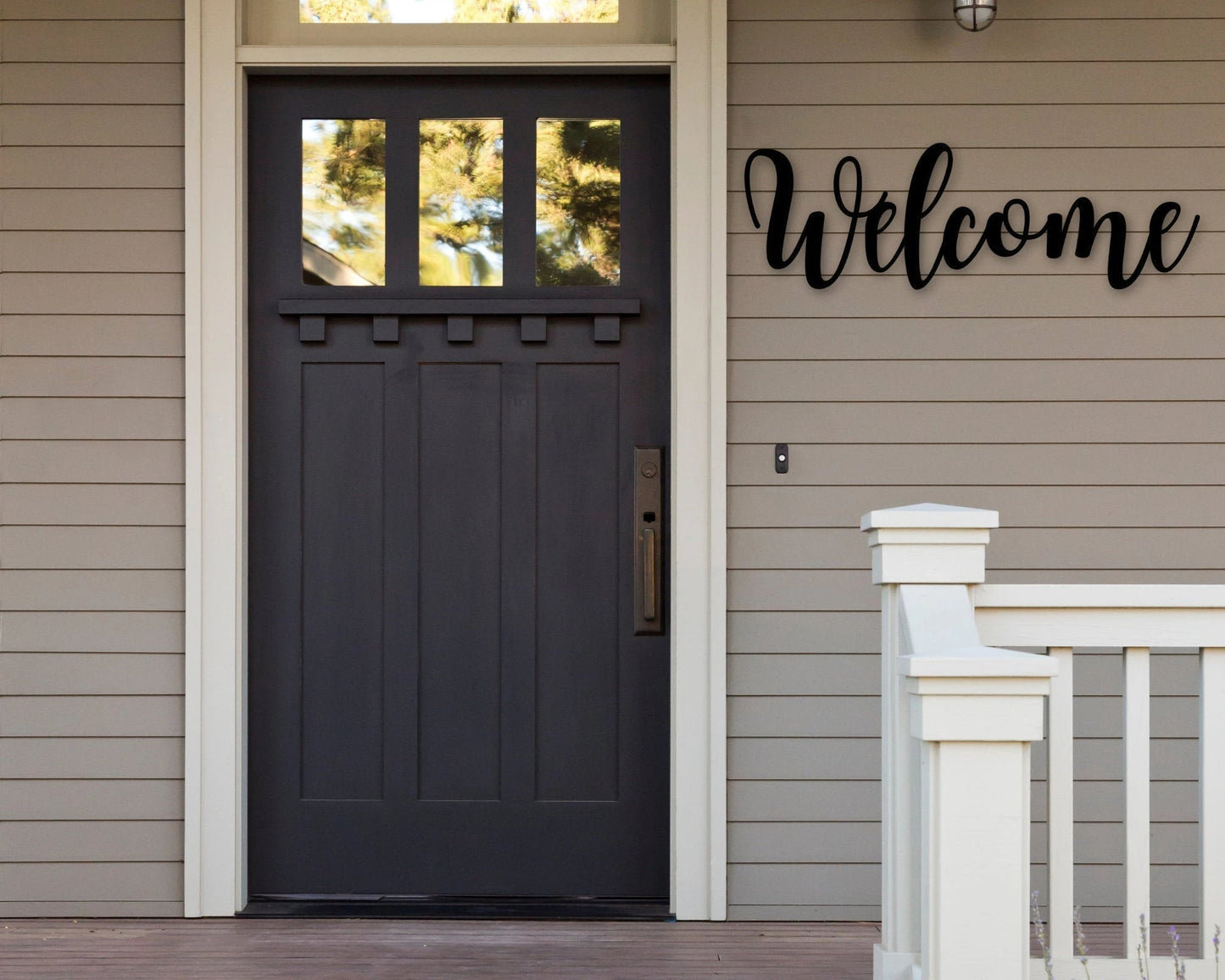 Welcome Metal Sign Housewarming Gift Metal Welcome Sign Gift For Her Metal Sign Custom Christmas Gift Rustic Decor Holiday Gift