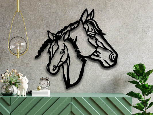Custom Horses Fence Metal Sign Personalized Metal Horses Sign Farm Sign Horse Ranch Sign Metal Farm Sign - metal sign