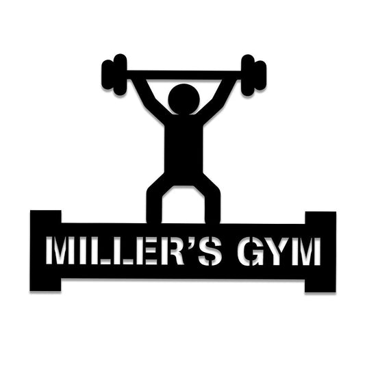 Metal Gym Sign, Custom Fitness Center, Home Decor, Wedding, Anniversary Art Gift For Him her, Metal Laser - wedding detail