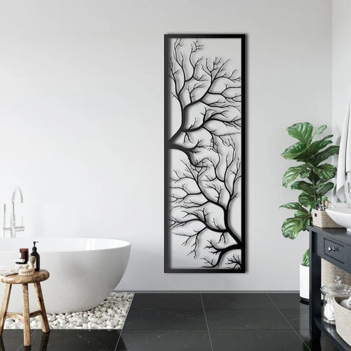 Metal Tree Wall Art Tree Sign Metal Wall Decor Metal Wall Decor Metal Branch Wall Decor Geometric Wall Art Home Wall Hangings